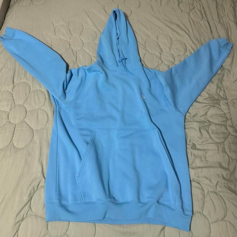 Adidas Men's Blue Hoodie